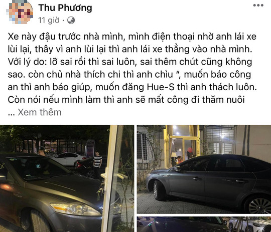 Vu pho phong thach thuc dan: Lanh dao So Noi vu Thua Thien- Hue lien he de xin loi