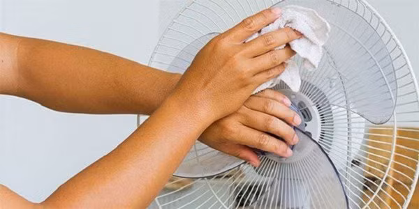 Quạt là vật dụng cần thiết với mọi gia đình, nhất là vào mùa hè nắng nóng. Tuy nhiên, sau 1 thời gian sử dụng, quạt thường bị bám bụi ở cánh quạt và lồng quạt. Nếu không vệ sinh sạch sẽ, khi quạt quay sẽ làm bụi bẩn, vi khuẩn phát tán khắp căn phòng.