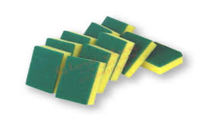 Miếng bọt biển nhà bếp: Miếng bọt biển nhà bếp của bạn hút các vi khuẩn nhanh hơn bạn nghĩ, do vậy hãy thay chúng hàng tuần để ngăn chặn vi khuẩn một cách triệt để.