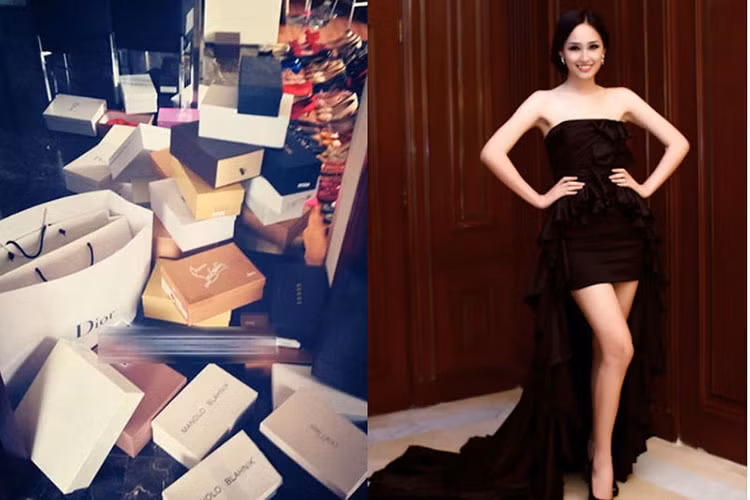 Xinh đẹp, giỏi giang, Mai Phương Thúy cũng gia nhập “cuộc đua” hàng hiệu. Bản thân người đẹp từng thừa nhận nghiện mua sắm. Ảnh: Doisongvietnam