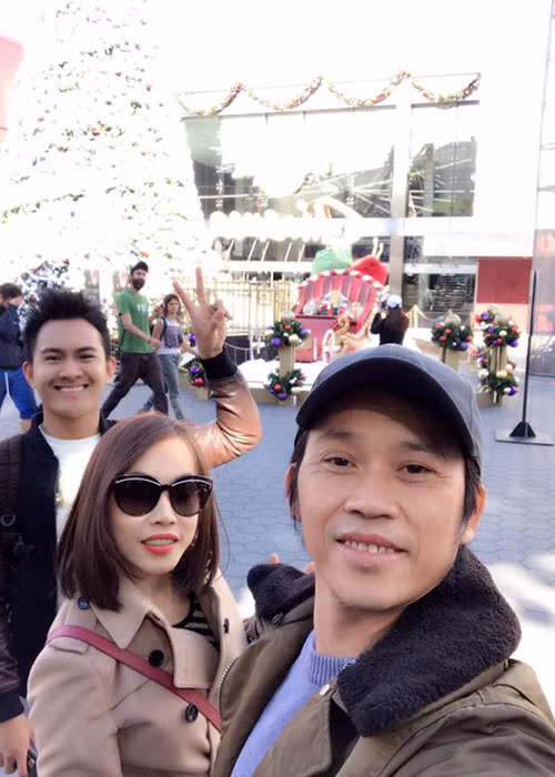 Hoài Linh còn dành thời gian rảnh rỗi ở bên gia đình.