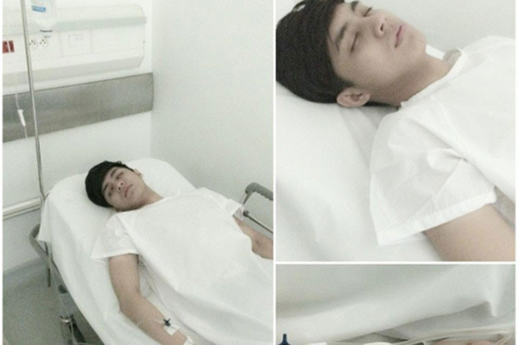 Noo Phước Thịnh cũng là một trong những sao Việt nhập viện vì kiệt sức chạy show. Năm 2014, vì đổ bệnh, anh phải hủy chuyến lưu diễn tại châu Âu. Ảnh: Doisongphapluat