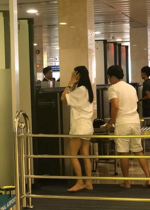 Gần đây, cặp đôi Trường Giang - Nhã Phương bị bắt gặp cùng đi du lịch. Ảnh: Saostar