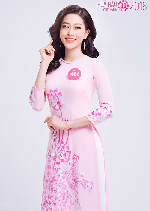 Nhan sac me dam cua ban sao Jennifer Pham tai Hoa hau Viet Nam 2018