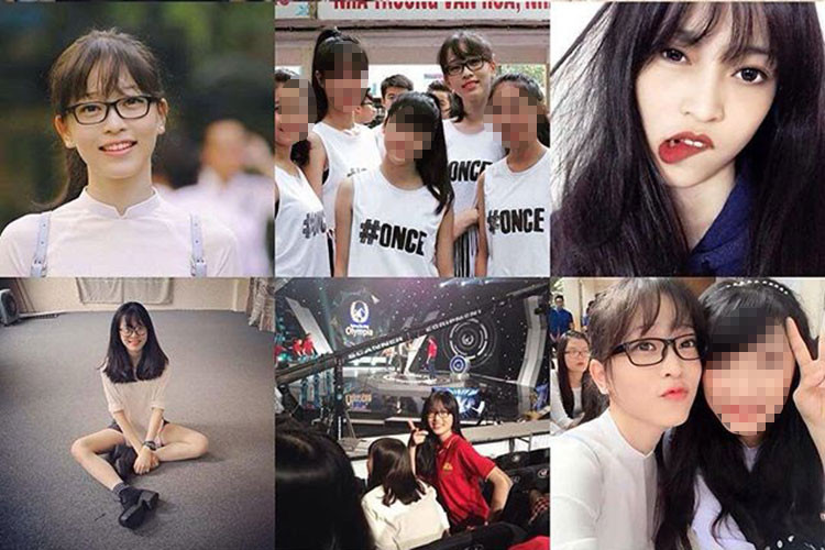 Á hậu 1 cuộc thi Hoa hậu Việt Nam 2018 - Bùi Phương Nga cũng nổi bật khi còn đi học trung học phổ thông nhờ vẻ xinh xắn. Ảnh: FBNV