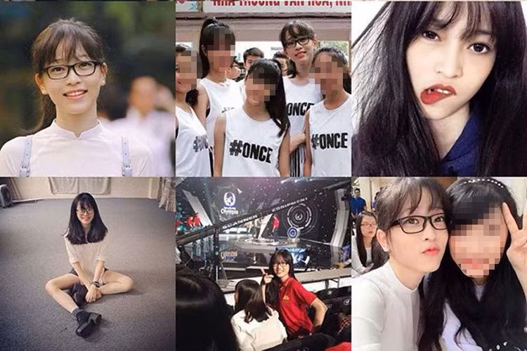 Á hậu 1 cuộc thi Hoa hậu Việt Nam 2018 - Bùi Phương Nga cũng nổi bật khi còn đi học trung học phổ thông nhờ vẻ xinh xắn. Ảnh: FBNV