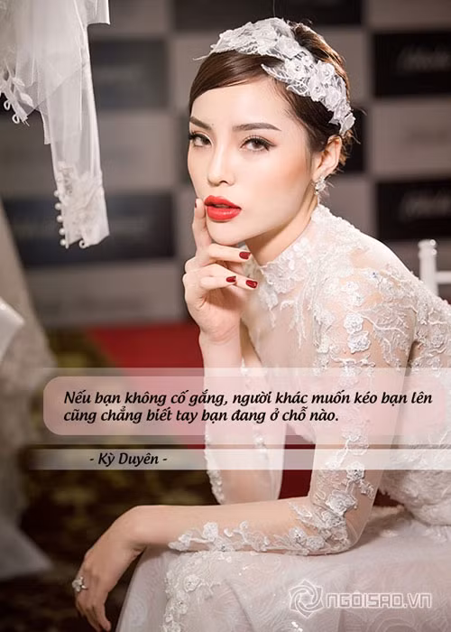 Kỳ Duyên tỏ ra trưởng thành hơn trong suy nghĩ khi trên trang cá nhân, cô thường xuyên chia sẻ triết lý rút ra từ cuộc sống sau những sóng gió của bản thân hay tự lập trong các hoạt động mà không cần có sự giúp đỡ của mẹ giống như trước kia. Ảnh: Ngoisao