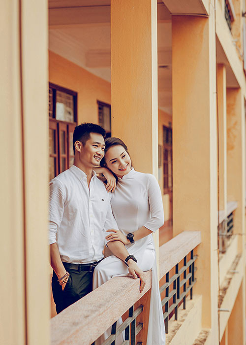 Ông xã của Bảo Thanh không hoạt động nghệ thuật nhưng hết lòng ủng hộ công việc của vợ.