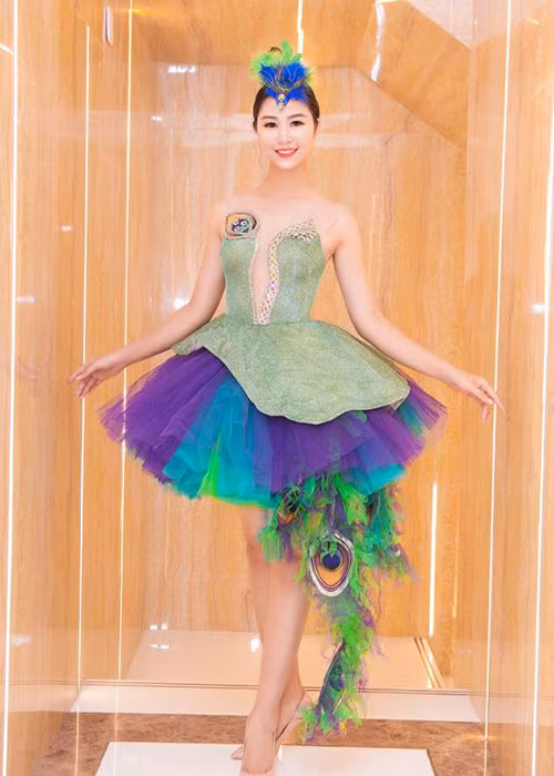 Tại cuộc thi Hoa hậu Đại dương 2017, Ngọc Bích lọt top 15 chung cuộc.