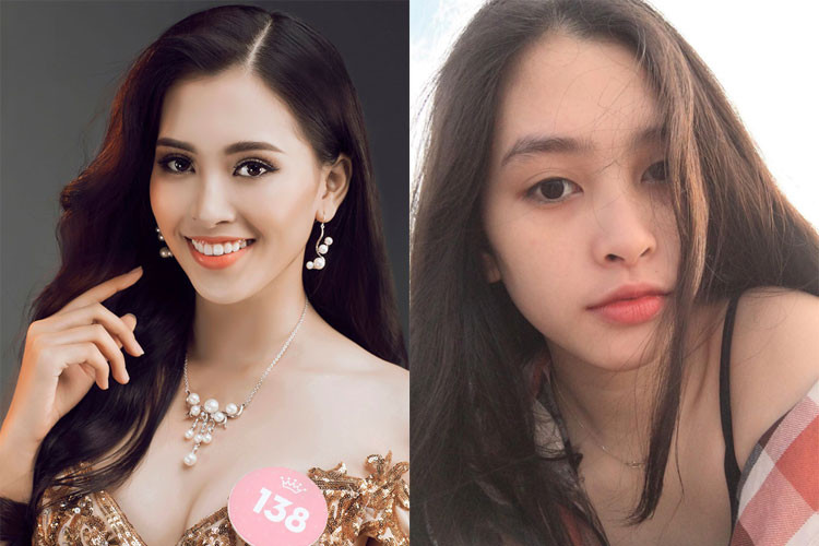 Không tham gia các cuộc thi nhan sắc hay gây chú ý trên mạng xã hội, Trần Tiểu Vy được xem là nhân tố bí ẩn của cuộc thi Hoa hậu Việt Nam 2018. Tiểu Vy đến từ Quảng Nam sở hữu vẻ đẹp rạng rỡ, dịu dàng.