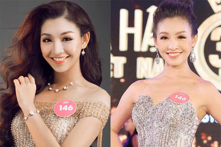 Kinh nghiệm thi nhan sắc dày dặn cộng với vóc dáng khá chuẩn, Lê Thanh Tú cũng được đánh giá là gương mặt tiềm năng trước thềm chung kết.