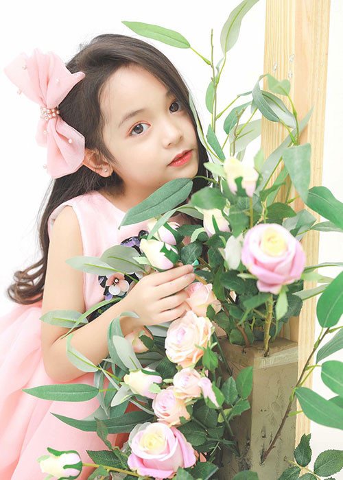 Bé Diệp Anh được xem là bản sao nhí của ca sĩ Bảo Anh.