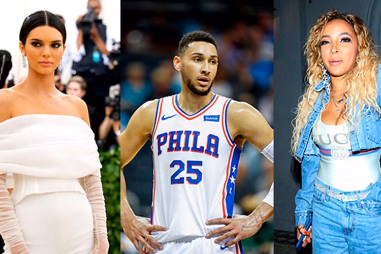 Cách đây không lâu, Kendall bị bắt gặp hẹn hò Ben Simmons. Tuy nhiên, bạn gái cũ của Ben tố Kendall là người thứ ba. Ảnh: Hollywoodlife