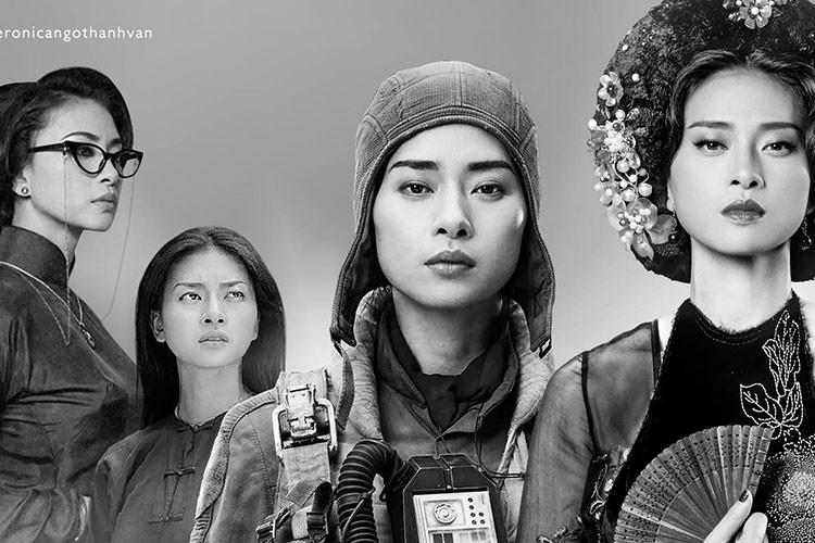 Với danh hiệu á hậu, Ngô Thanh Vân lấn sân làm người mẫu, ca sĩ và diễn viên. Ở lĩnh vực phim ảnh, cô gây ấn tượng nhiều hơn cả. Ảnh: FBNV