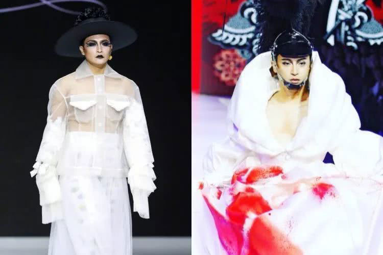 Nam diễn viên phim "Hoàn châu cách cách" thường xuyên xuất hiện với phong cách kỳ dị. Ảnh: QQ