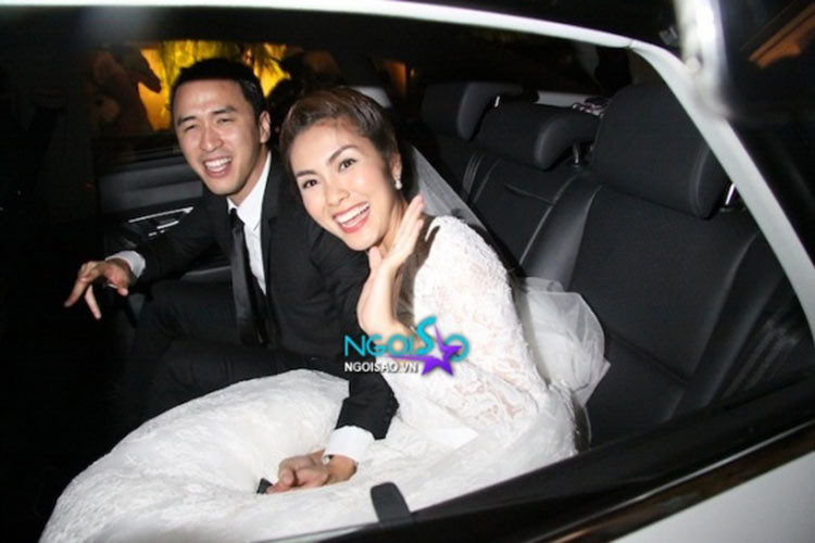 Sau đám cưới, dù không hoạt động nghệ nhưng Tăng Thanh Hà vẫn là cái tên được săn đón. Ảnh: Ngoisao