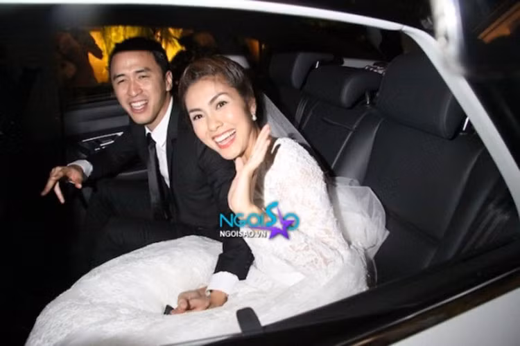 Sau đám cưới, dù không hoạt động nghệ nhưng Tăng Thanh Hà vẫn là cái tên được săn đón. Ảnh: Ngoisao