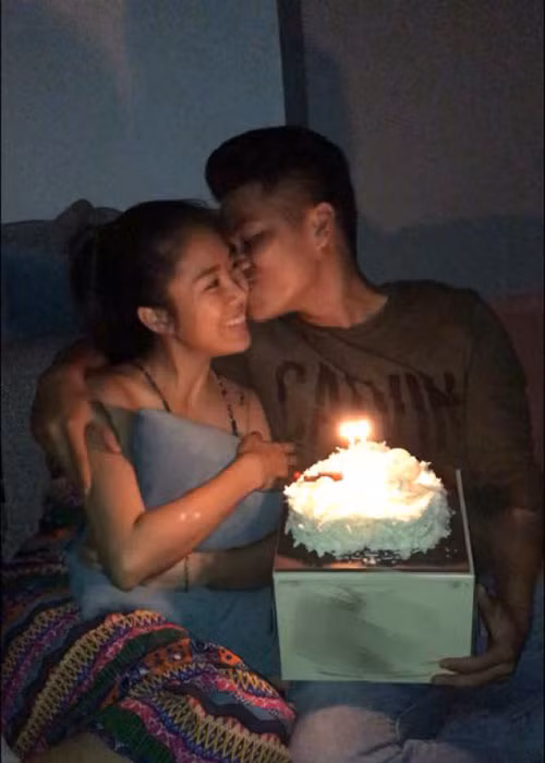 Trung Kiên trở thành chỗ dựa vững chắc cho Lê Phương sau thời gian dài cô gặp sóng gió tình cảm.