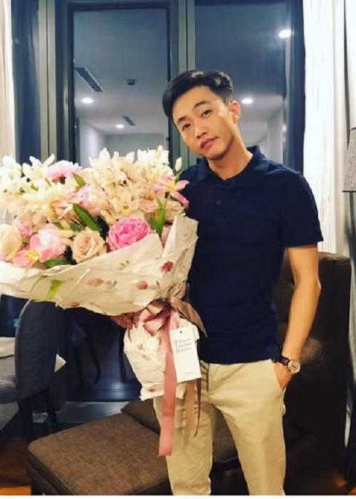 Cường Đô la cũng thường xuyên tặng những bó hoa tươi cho Đàm Thu Trang vào dịp sinh nhật hay 8/3. Ảnh: Instagram