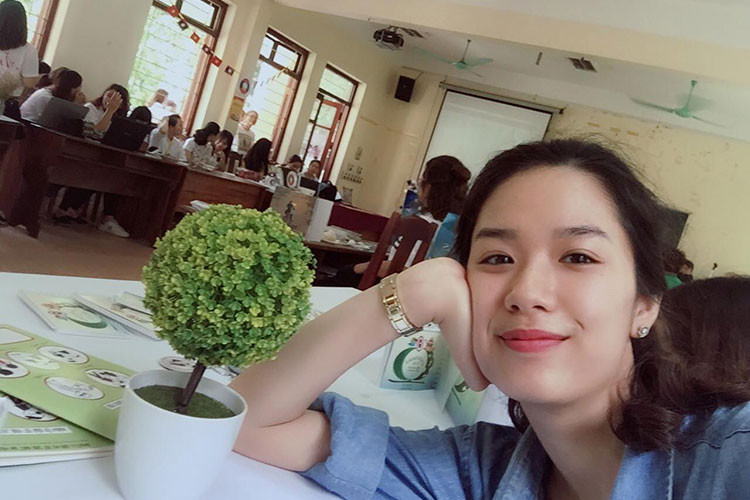 Thời gian ngồi trên ghế nhà trường, Ngọc Lâm khá giản dị.