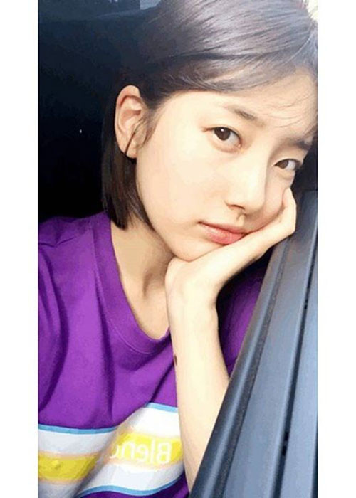 Khi ở thời kỳ đỉnh cao nhan sắc, Suzy dành tình cảm cho Lee Dong Wook. Ảnh: Instagram