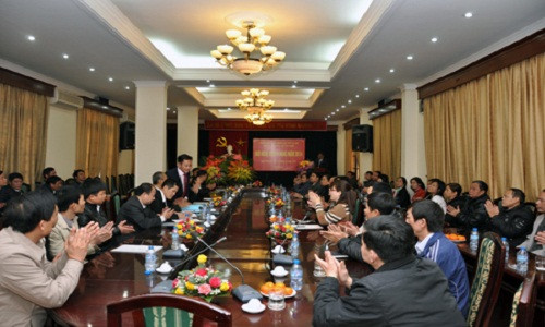 Hội nghị khách hàng tại Công ty Điện lực Từ Liêm.