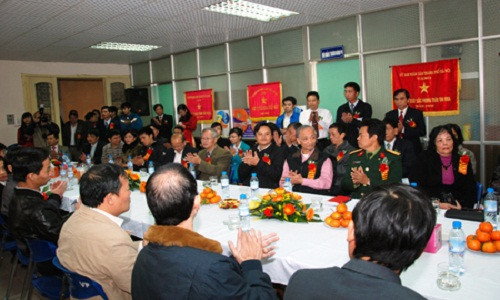 Hội nghị khách hàng tại Công ty Điện lực Hoàn Kiếm.