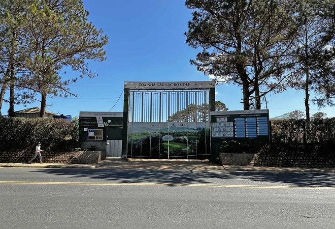 Từ đó, HĐND tỉnh Lâm Đồng đã ban hành nghị quyết cho chuyển đổi mục đích sử dụng đất đối với khu vực nói trên vào năm 2022 (nghị quyết số 160/NQ-HĐND). (Ảnh: TTXVN).