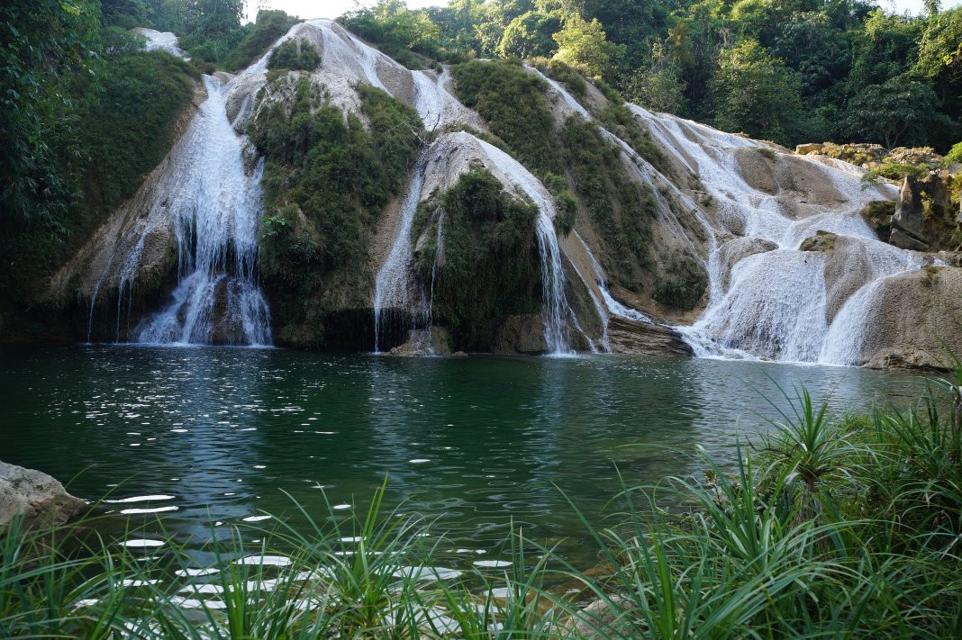 Một góc thác Bản Ba. Ảnh: Hải Dương