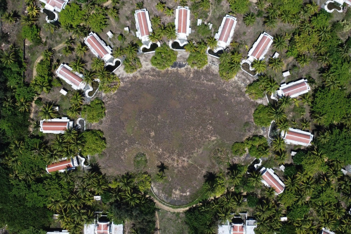 11 resort được thiết kế nằm bên hồ nước.(Ảnh: Người lao động).