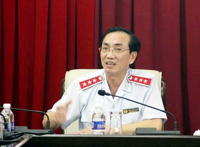 Ông Đặng Công Huẩn - ủy viên Ban cán sự đảng, Phó Tổng Thanh tra Chính phủ: Kỷ luật khiển trách.