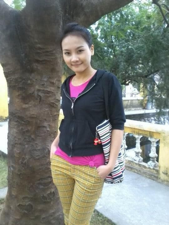 Hơn 10 năm trước, Bảo Thanh sở hữu thân hình khá gầy, đôi mắt to, ưa nhìn.