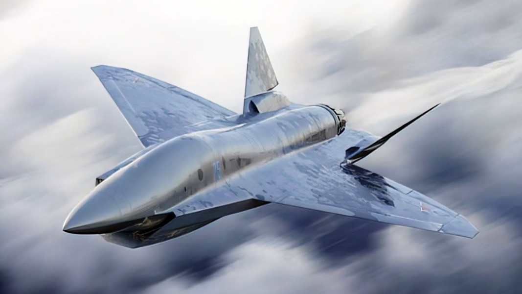 Ngoài ra một phiên bản không người lái dựa trên Su-75 Checkmate cũng đã được giới thiệu, đây sẽ là tiền đề của tiêm kích hạng nhẹ thế hệ sáu do Nga phát triển.