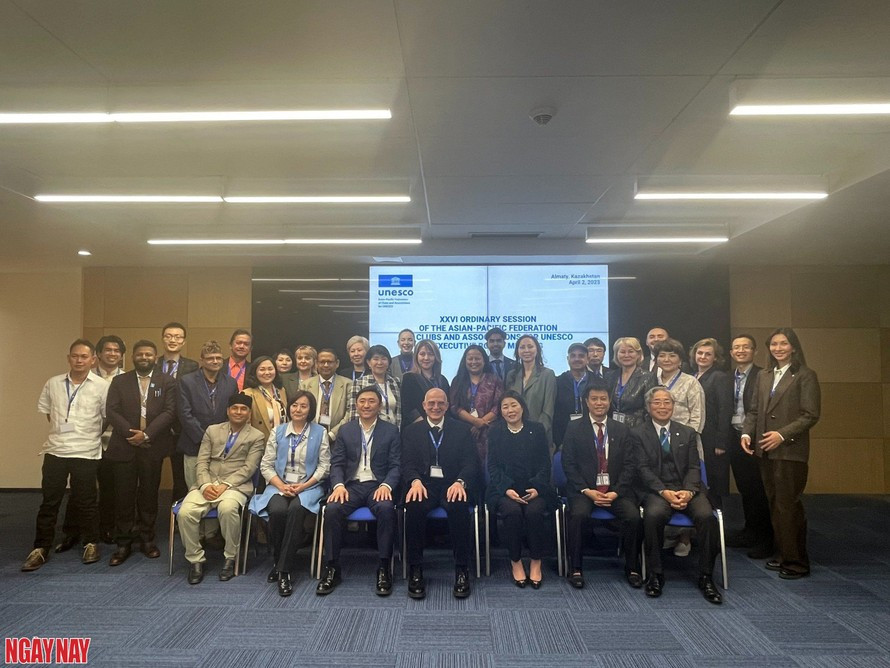 Viet Nam duoc bau lam Pho Chu tich Lien hiep cac Cau lac bo va Hoi UNESCO Chau A - Thai Binh Duong