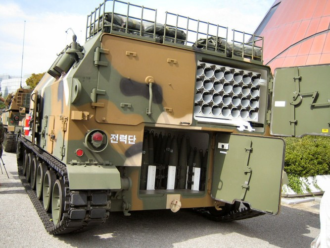 K10 có thể mang tới 104 viên đạn 105mm và cho tốc độ truyền tải đạn vào K9 đến 12 viên/phút trong mọi điều kiện tác chiến. Nguồn ảnh: Prime Portal