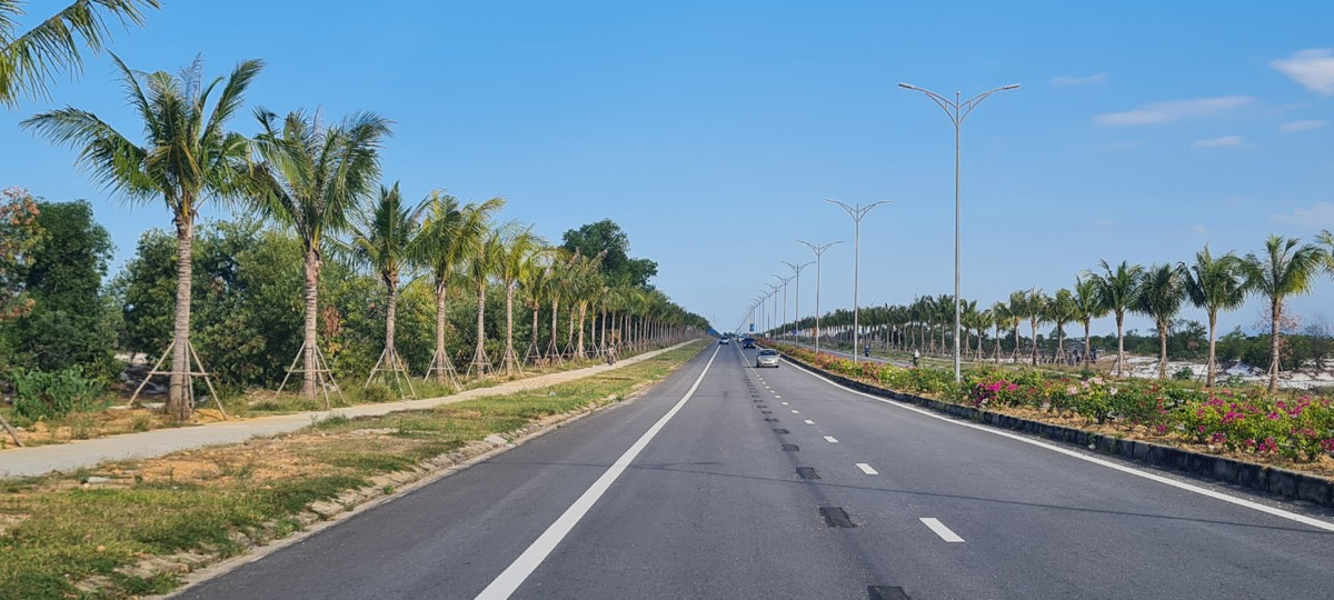 Đây còn là trục đường động lực phía đông Quảng Nam kết nối mở rộng không gian phát triển với TP Đà Nẵng và tỉnh Quảng Ngãi.