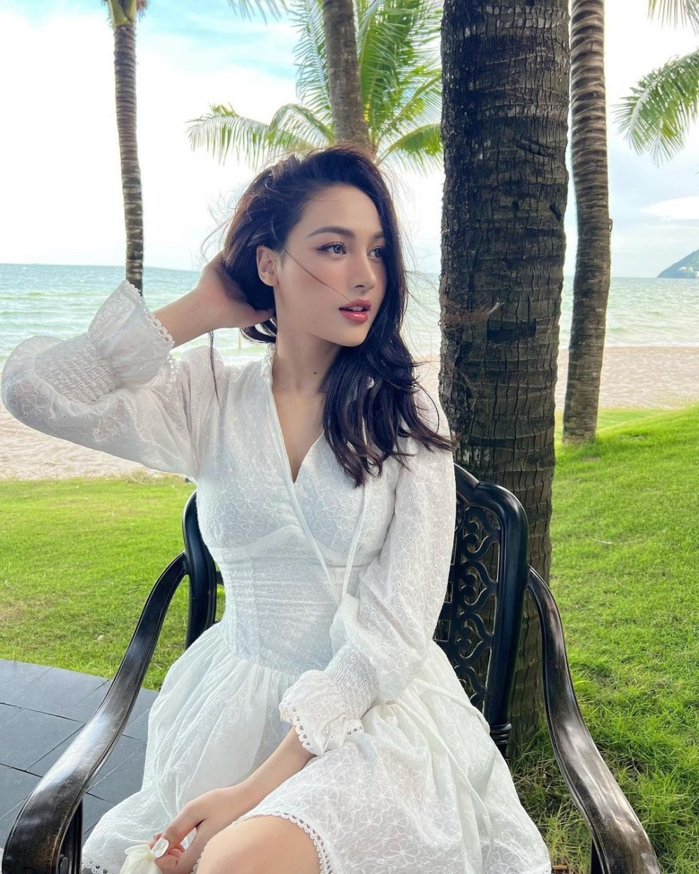 H’Duyên sở hữu chiều cao 1m70, thân hình săn chắc và khỏe khoắn.