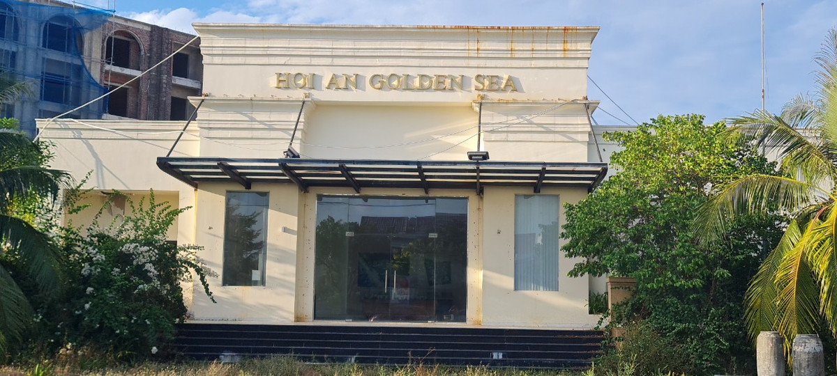 Dự án Hội An Golden Sea được khởi công xây dựng vào năm 2019, với diện tích gần 7ha.