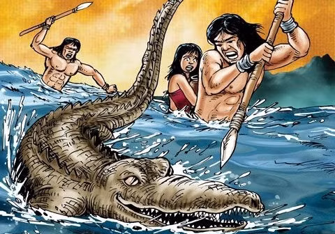 Người Việt thời nước Văn Lang, Âu Lạc có tục xăm mình. Tục xăm mình có ở thời Văn Lang, Âu Lạc, kéo dài đến đời vua Trần Anh Tông. Lý do tục xăm mình được ghi trong sách Lĩnh Nam trích quái: “Bấy giờ, dân trên núi xuống nước bắt cá thường bị giao long gây thương tổn, bèn cùng nhau tâu với vua. Vua nói các giống trên cạn khác với loài dưới nước. Các loài dưới nước chỉ ưa những gì giống với mình, ghét những gì khác với mình vì vậy ta mới bị hại. Sau đó, vua ra lệnh ai nấy đều phải xăm hình thủy quái vào người”.