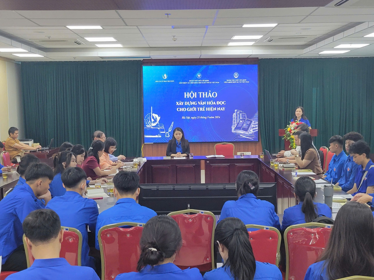 Thanh niên VUSTA xây dựng văn hóa đọc trong thời đại công nghệ số Thanh nien VUSTA xay dung van hoa doc trong thoi dai cong nghe so