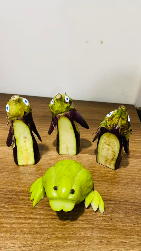 Nhìn cách tạo hình này, chắc các em nhỏ sẽ khóc thét.