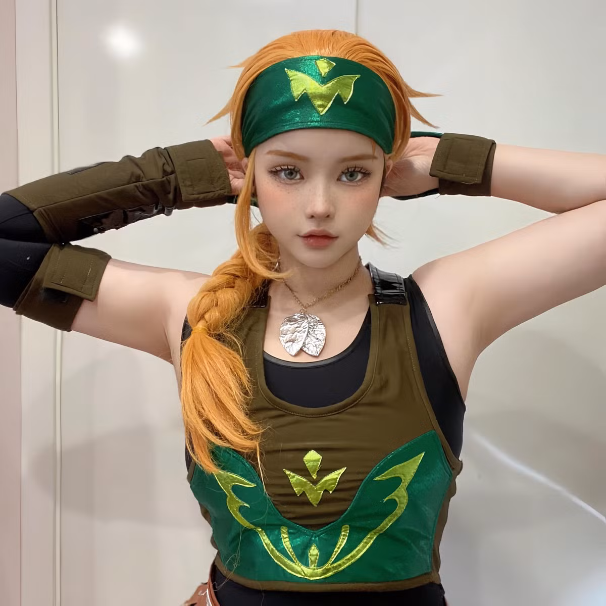 Cosplay đặc vụ Skye.