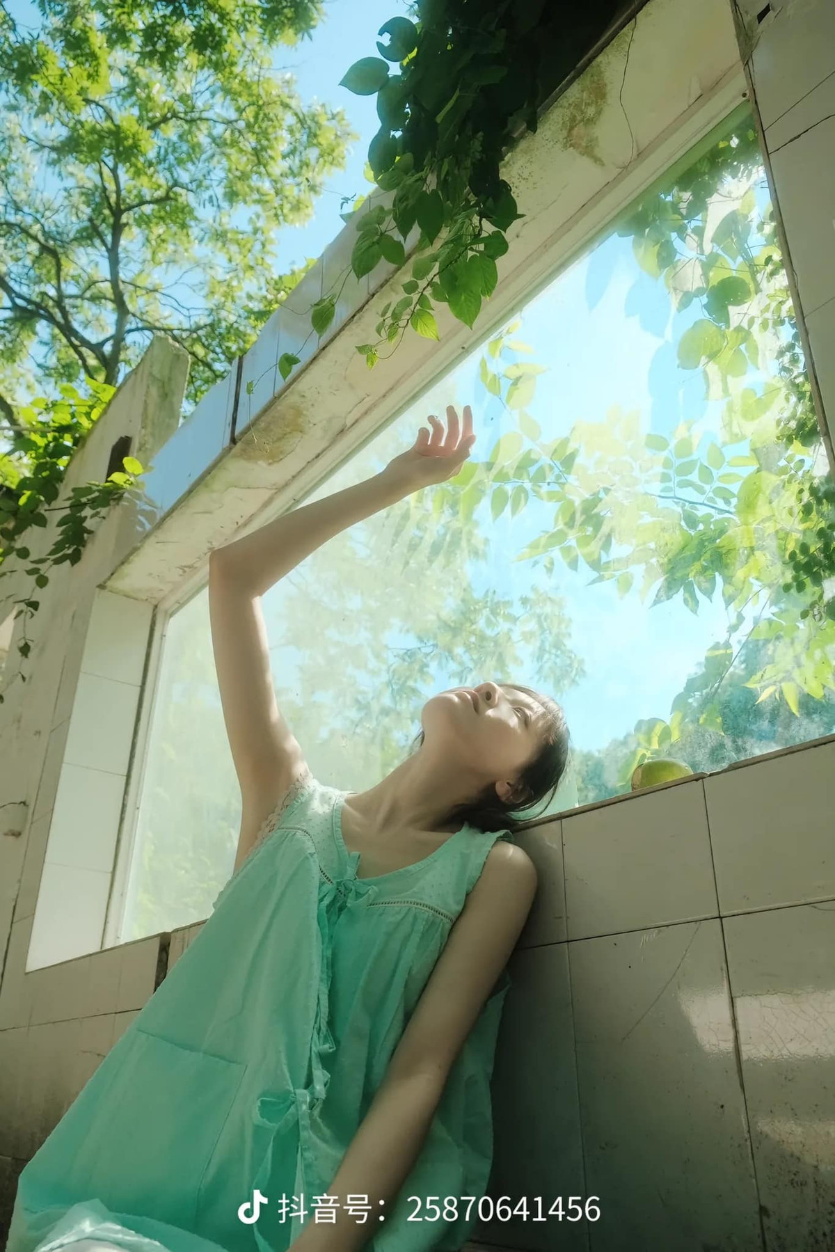 Bức ảnh mang hơi thở trong trẻo của mùa hè.