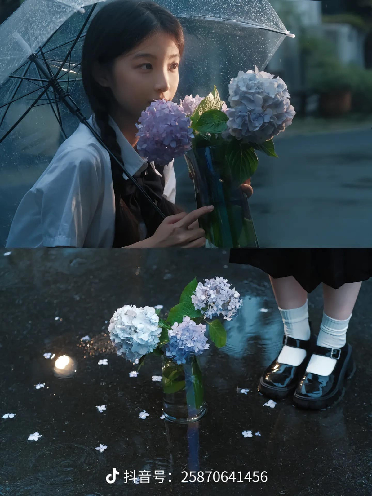 Nhiếp ảnh gia khi ghi lại hình ảnh vũng nước đó.