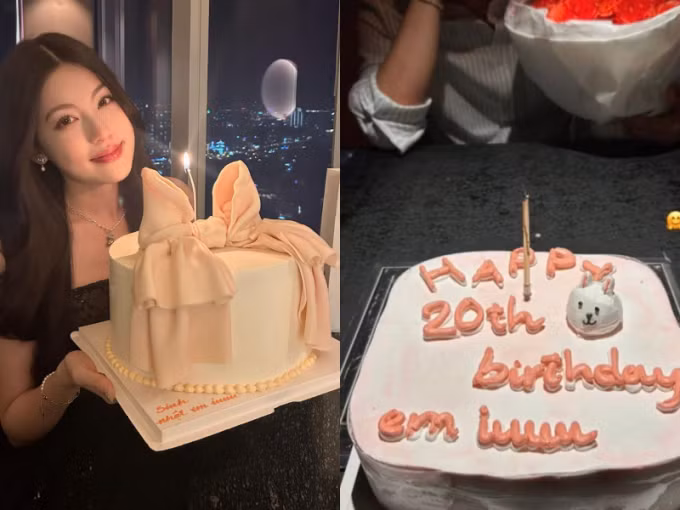 Cô được bạn trai gọi là "em iu" ngọt ngào.