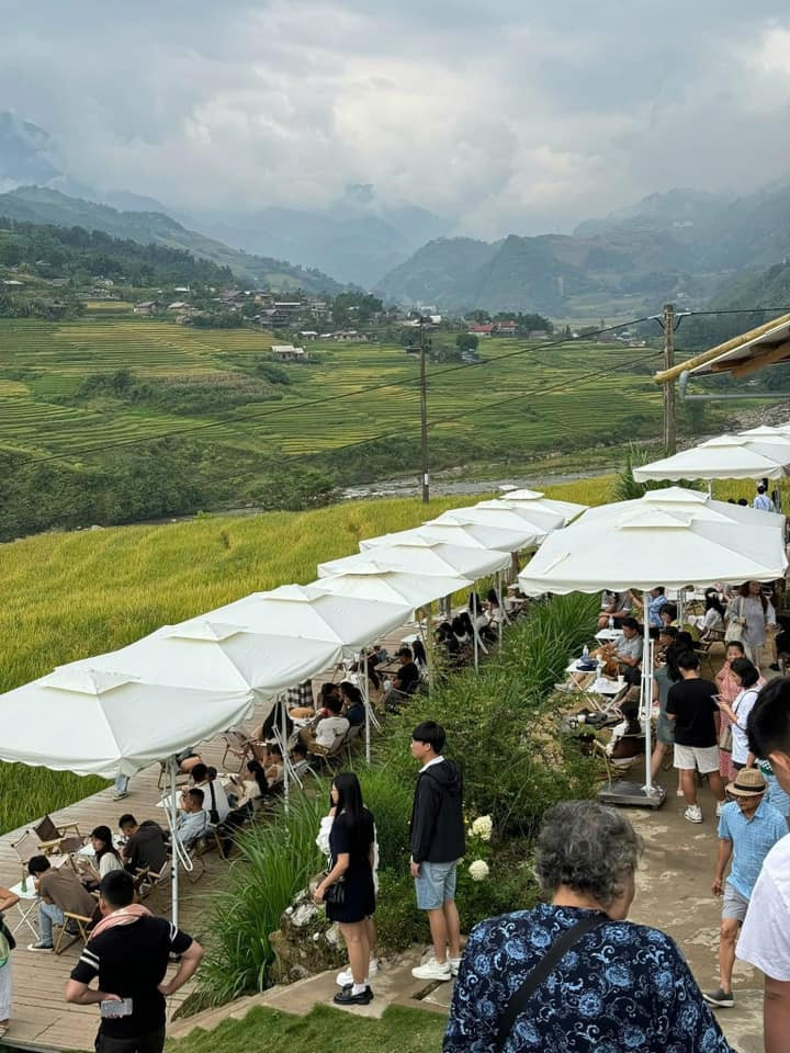 Điều này khiến Sa Pa vốn yên bình trở nên đông đúc hơn bao giờ hết.