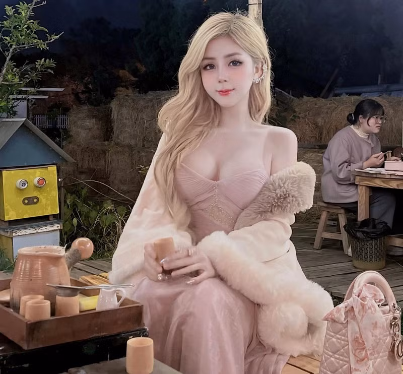 Cô nàng sở hữu số đo ba vòng ấn tượng 90-58-88 cm.