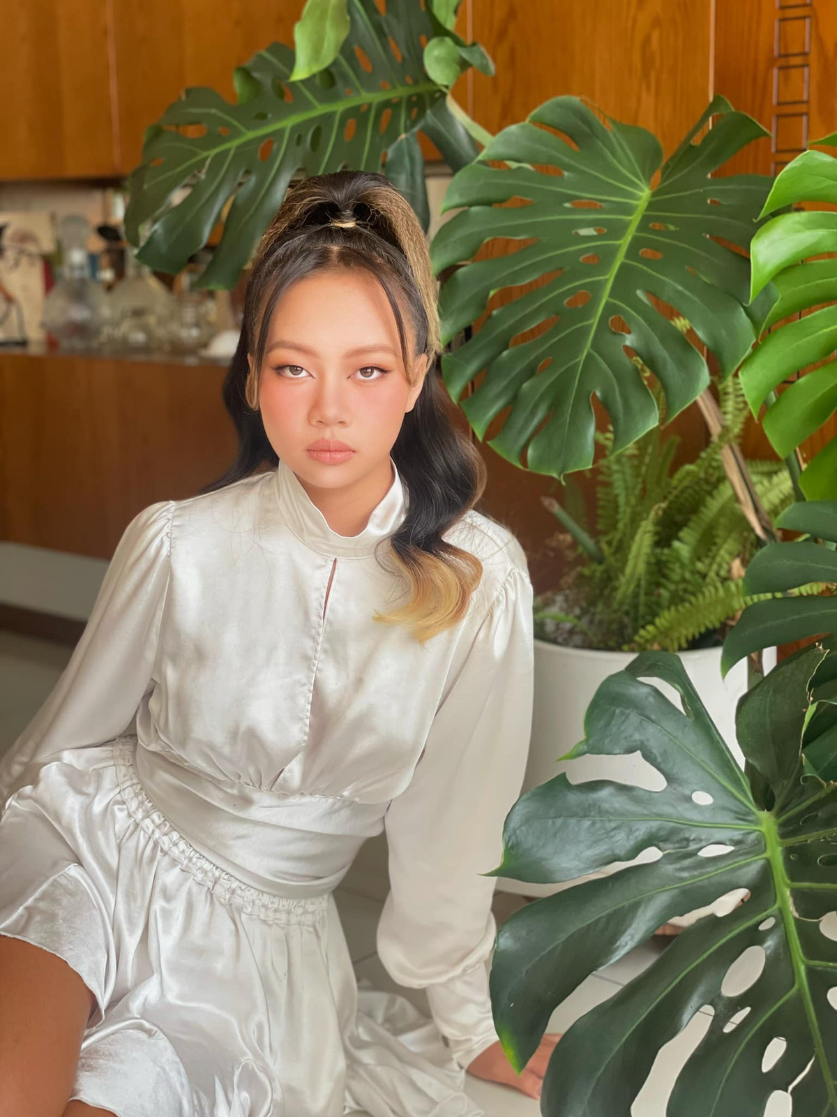 Cô nàng gây ấn tượng mỗi lần lên đồ.