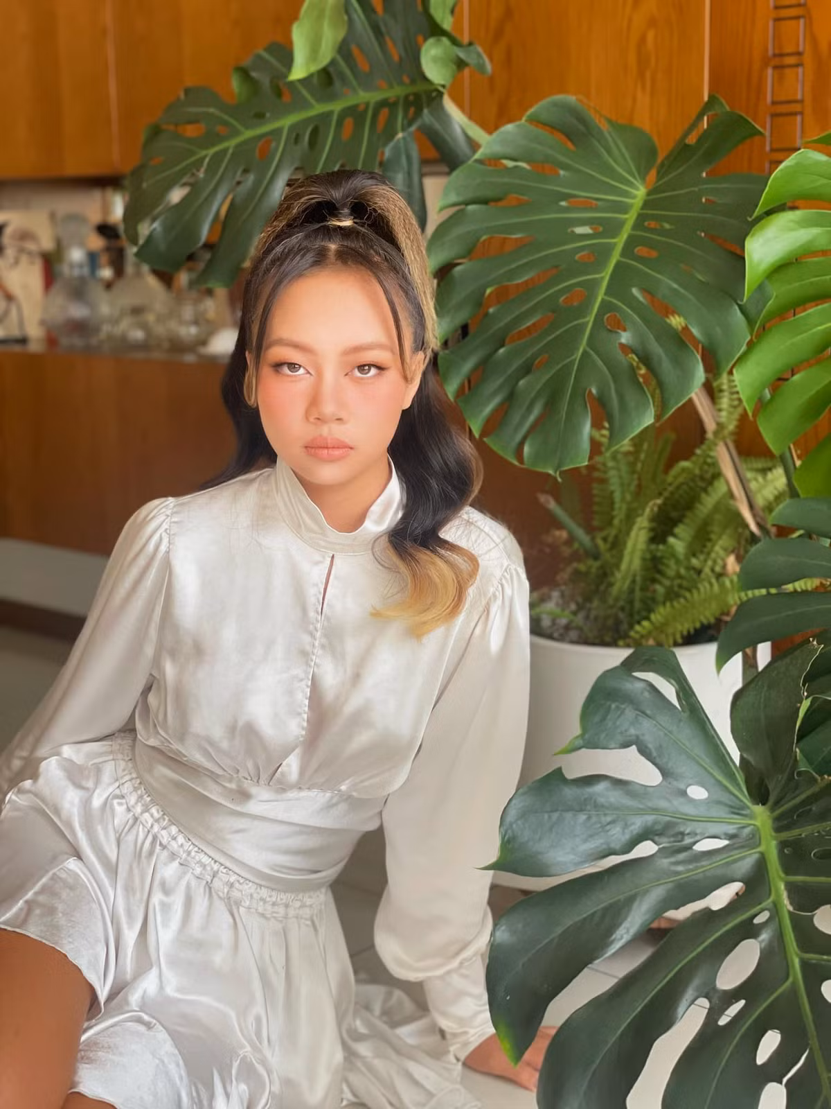 Cô nàng gây ấn tượng mỗi lần lên đồ.