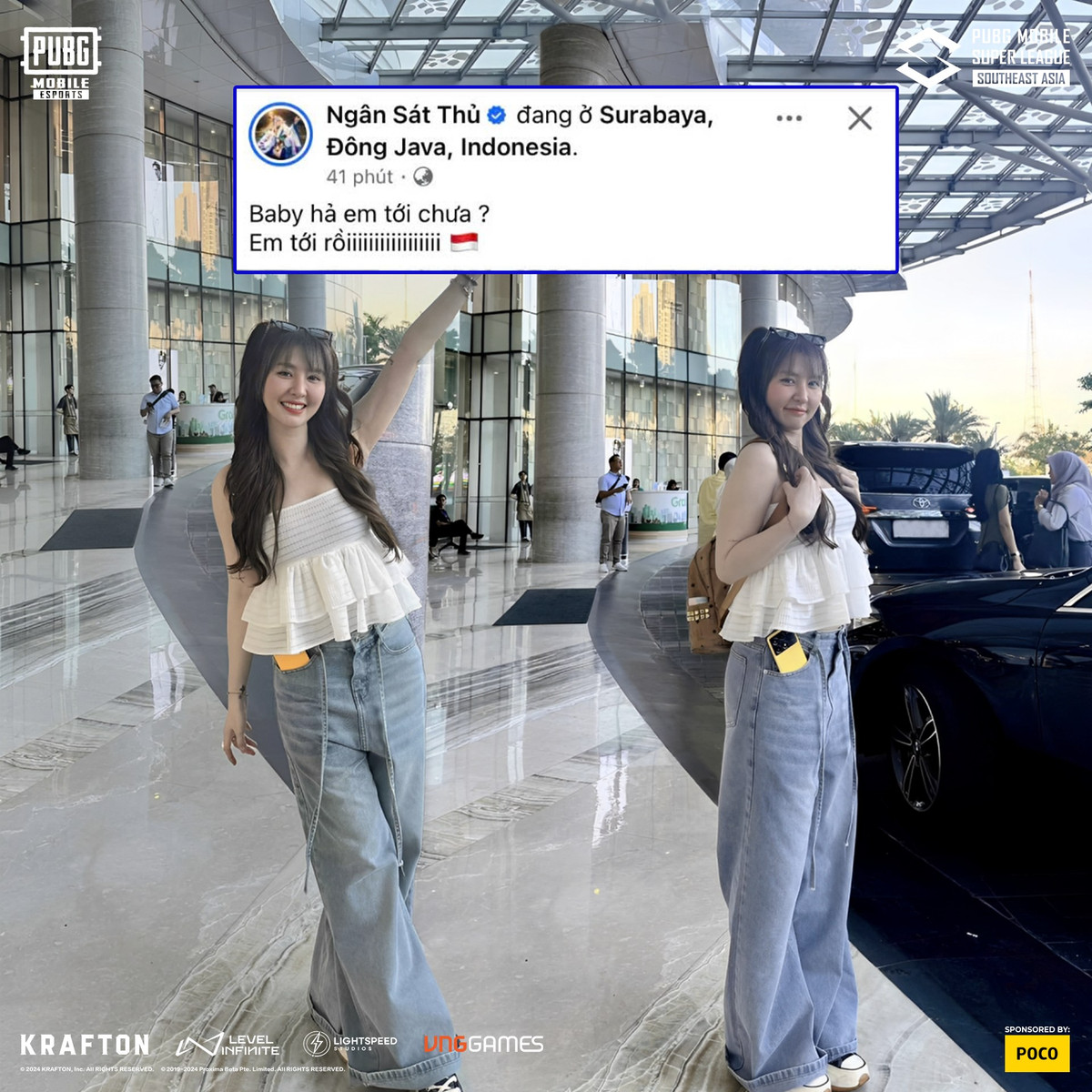 Không biết có phải đúng nhờ buff tinh thần từ vợ sắp cưới hay không, tuyển thủ LeVis cũng đã thi đấu xuất sắc với 10 điểm hạ gục trong ngày thi đấu thứ nhất vòng Finals, giúp D'Xavier thống trị trên BXH. Dù không thể giúp đội lên ngôi nhưng anh chàng này cũng đã hoàn thành tốt phần trình diễn của mình ở 2 ngày còn lại, qua đó nhận luôn danh hiệu FMVP đầy thuyết phục. (Ảnh: PUBG Mobile Esports Việt Nam)